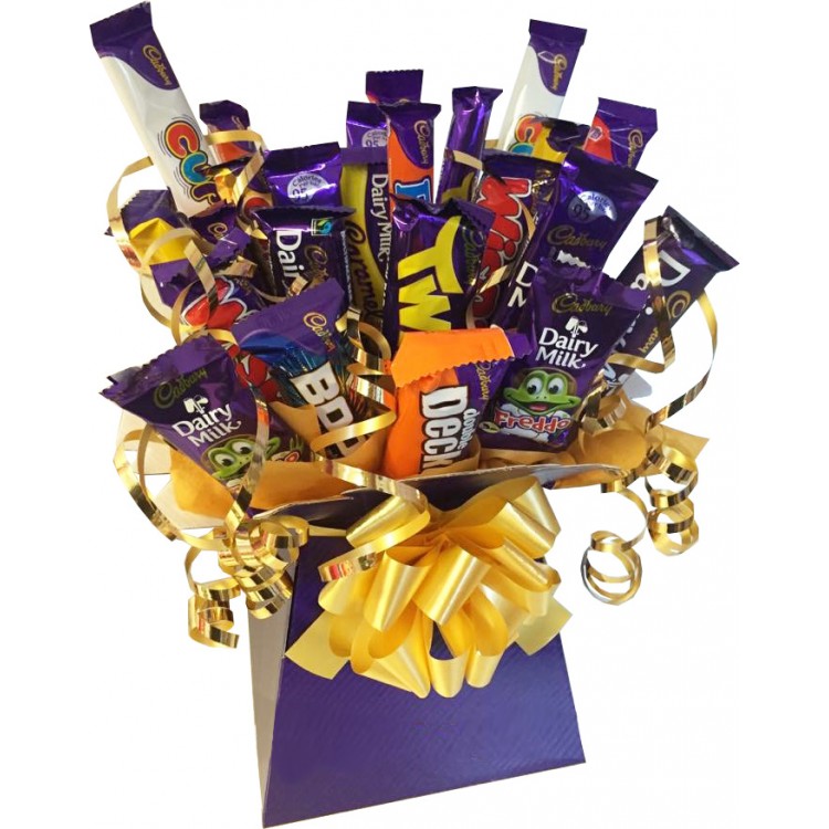 Cadbury Variety Chocolate Bar Bouquet